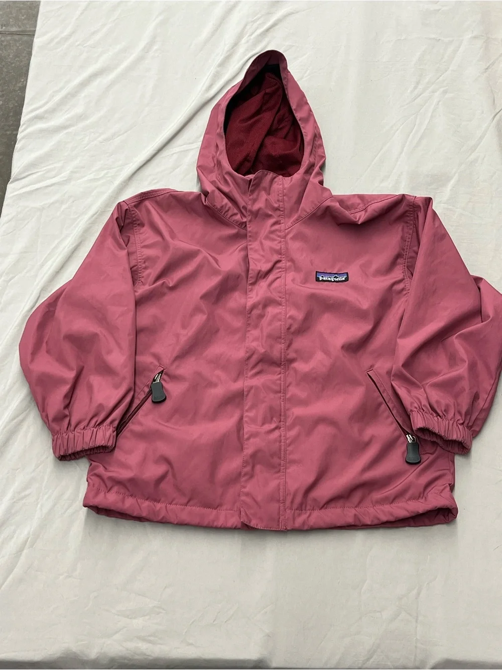 Patagonia Kids Hooded Rain Jacket Shell Kids Size 5-6